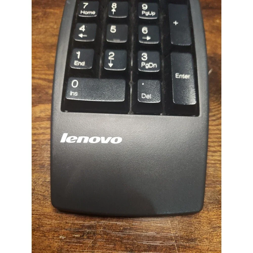 Lenovo Wired External USB Numeric Number Pad Keyboard Keypad Model KU-9880